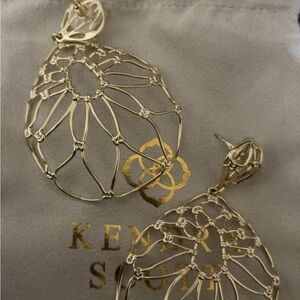 Kendra Scott Gold Geometric Earrings